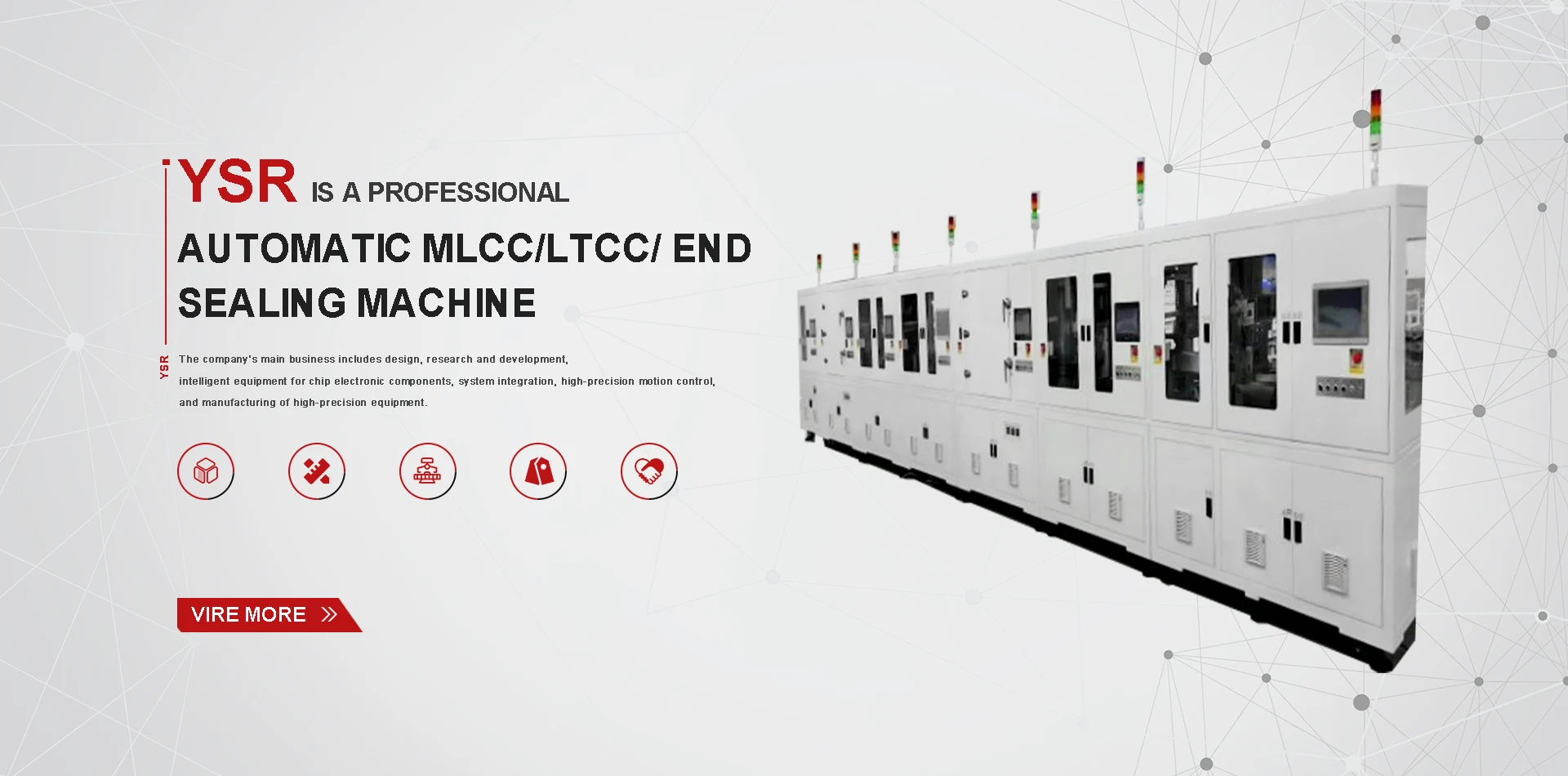 Machine automatique MLCC / LTCC / End Scelling